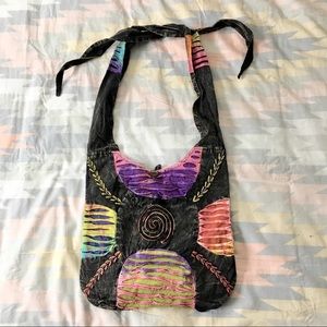 Nepalese 2 in 1 Purse (cross body and backpack)